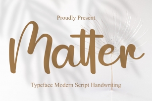 Matter Font Download