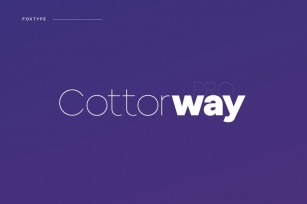 Cottorway Pro Dispaly Typeface Font Download