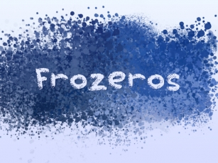 F Frozeros Font Download