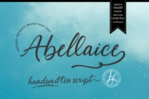 Abellaice Font Download