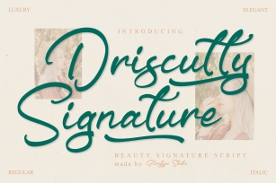 Driscutty Font Download