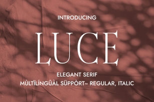 Luce Font Download
