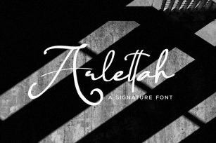 Arlettah Signature Font Font Download