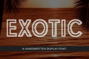 Exotic Font Download