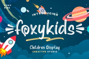 Foxykids Display Kids Font Download