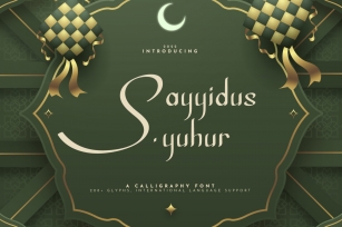 Sayyidus Syuhur Font Download