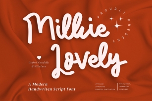 Milkie Lovely Font Download