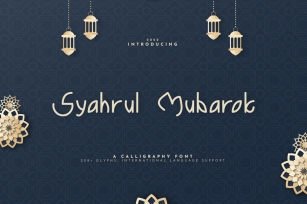 Syahrul Mubarok Font Download