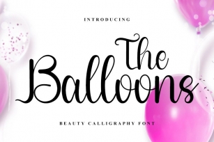 The Balloons Font Download