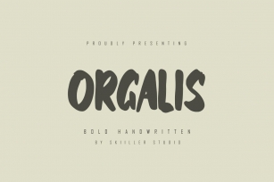 Orgalis Font Download