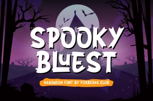 Spooky Bluest Font Download