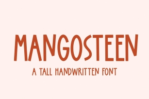 Mangosteen Font Download