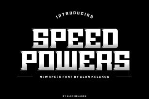 Speed Powers Font Download