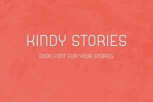Kindy Stories Font Download