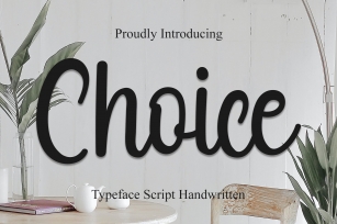 Choice Font Download
