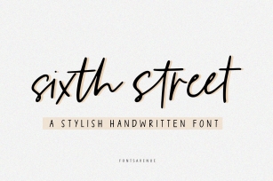 Sixth Street Font Download