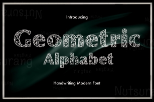 Geometric Alphabet s Font Download