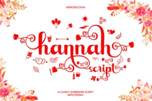 Hannah Script Font Download