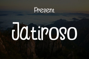 Jatiroso Font Download