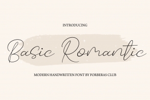 Basic Romantic Font Download