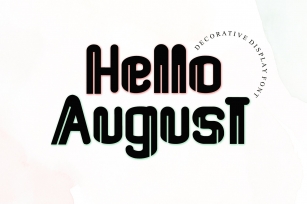 Hello August Font Download