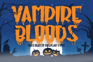 Vampire Bloods Font Download