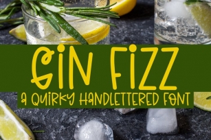 Gin Fizz Font Download
