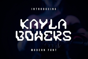 Kayla Bowers Modern Font Font Download