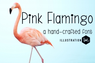 PN Pink Flamingo Font Download