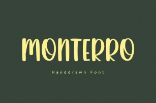 Monterro Font Download