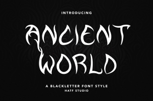 Ancient World Font Download