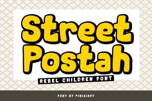 Street Postah – Rebel Kids Font Font Download