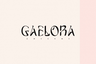 Gaelora - Decorative Font Font Download