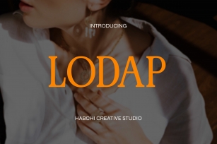 Lodap Font Download