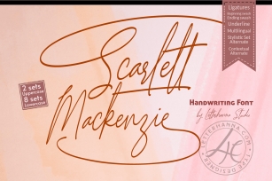 Scarlett Mackenzie Font Download