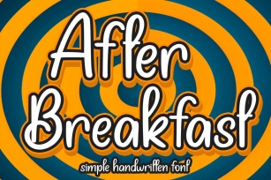 After Breakfast Font Download