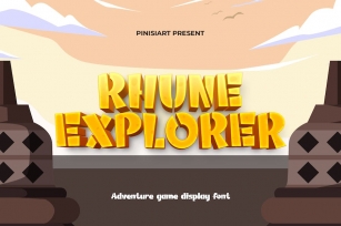 Rhune Explorer - Adventure Game Display Font Font Download
