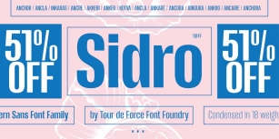 Sidro Font Download