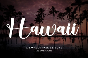 Hawaii Font Download