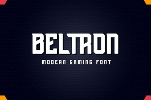 Beltron - Modern Display Font Font Download