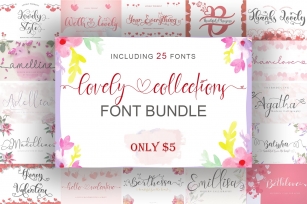 Lovely Collections Bundle Font Download