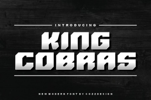 King Cobras Font Font Download