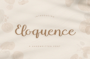 Eloquence Font Download