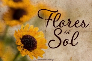 Flores Del Sol Font Download
