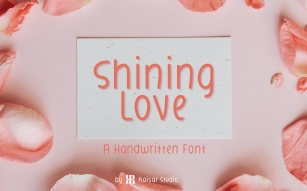 Shining Love Font Download