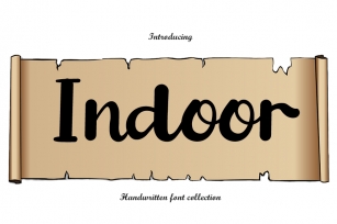 Indoor Font Download