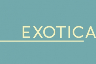 Exotica Font Download