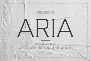 Aria Font Download