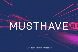 Musthave Font Download
