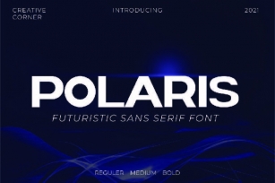 Polaris Futuristic Bold Typeface Font Download